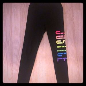 Black Justice Leggings